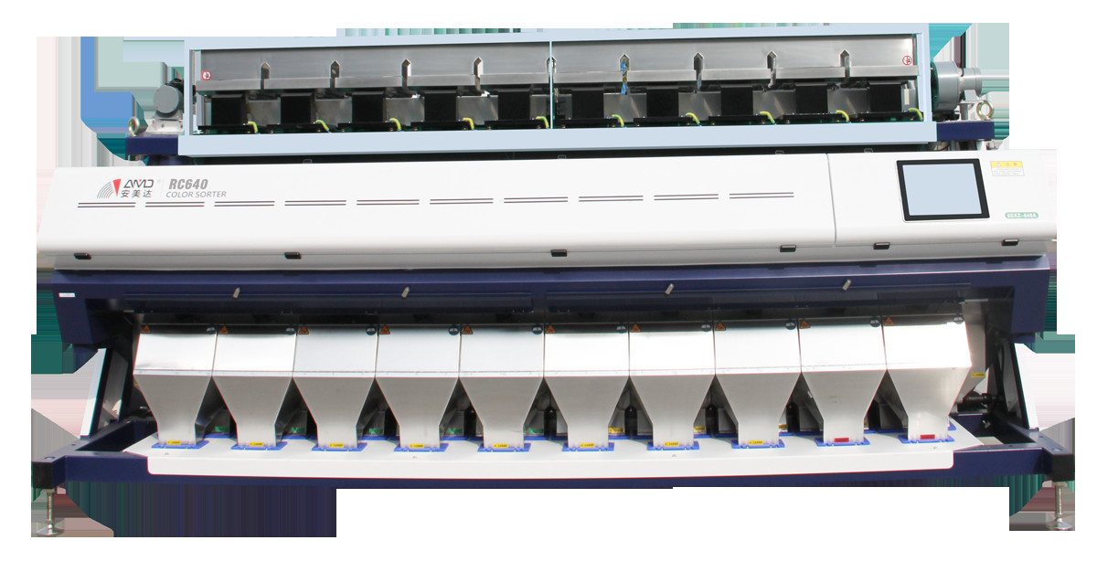 Agriculture Grain Parboiled Rice Color Sorter Machine