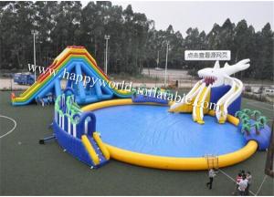 Wholesale inflatable commercial water park , giant inflatable water park , water park toys from china suppliers