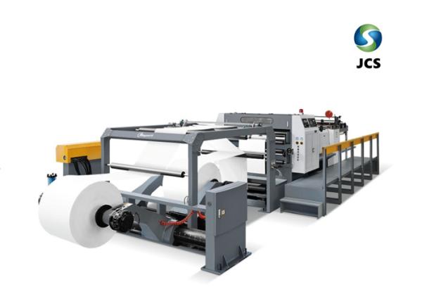 350 M / Min Corrugated Sheet Cutter , 1300 Mm Corrugated Cardboard Cutting