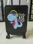 Zippered Unisex Childrens Hard Sided Luggage , Multifunctional Infant Travel
