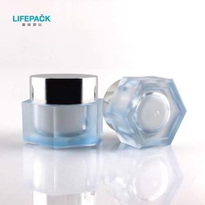 Wholesale 30ml Hexagonal Plastic Airless Bottle Injection For Luxury Cosmetic Packaging from china suppliers