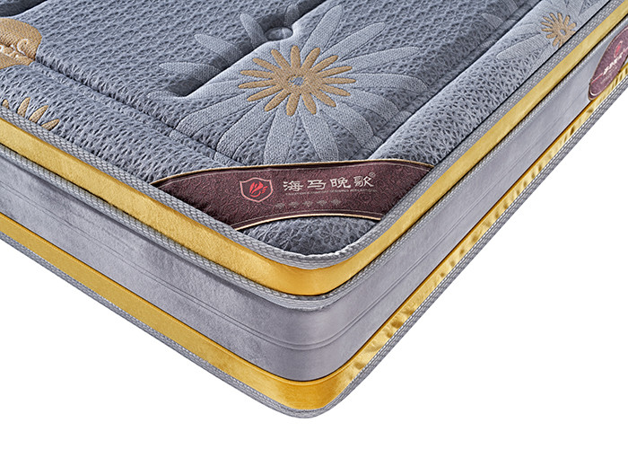 Innerspring Pocket Hotel Spring Mattress With Natural Latex Anti Allergy Soundproof