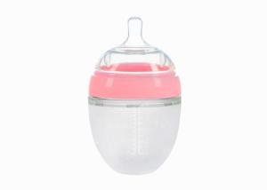 Wholesale Wide Neck Silicone Baby Bottles For 0-12 Month Baby OEM / ODM Available from china suppliers