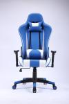 Blue Ergonomic Gaming Swivel Chairs 0.169CBM Revolving Chair Back Support