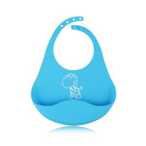 Wholesale Foldable Waterproof Silicone Bib Easily Wipes Clean Four Seasons Available from china suppliers
