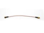 Cable Assembly SMA Male and SMA female bulkhead with RG316 Cable, length 217mm