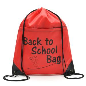 Wholesale Travel 1.2cm 30x40cm 210D Personalised Kids Drawstring Bag from china suppliers