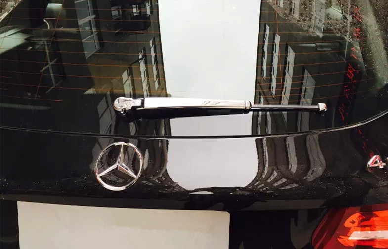 Back Window Chromed Wiper Cover For Mercedes - Benz New GLC 2015 2016 X205