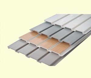 Wholesale Competitive WPC Slatwall Price PVC Vinyl Garage Wall Panel for Storage from china suppliers