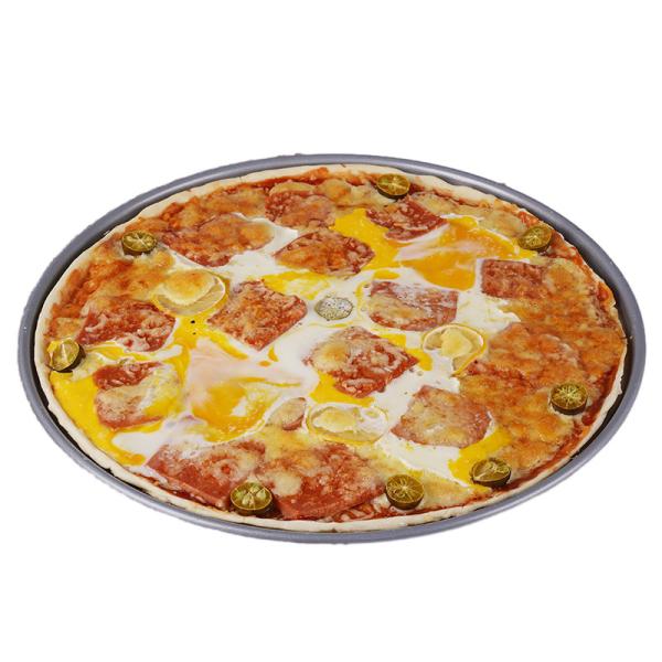 14.5 Inch Perforated American Thick Cheese Pizza Baking Tray Commercial Large
