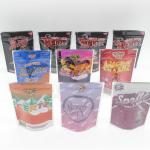 Stand Up Smell Proof ziplockk Pouches Child Proof Mylar Zipper Pouch
