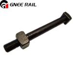 Square Head Oval Neck Rail Fasteners In Railway Track