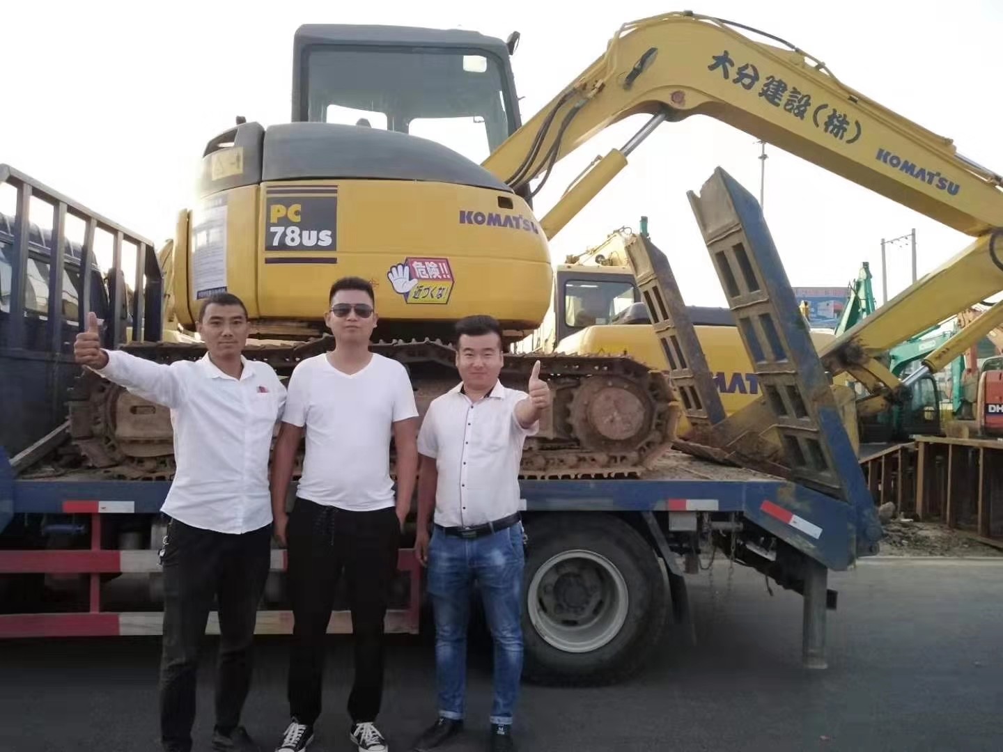 Good Mechanical Matching PC78 Used Komatsu Excavator
