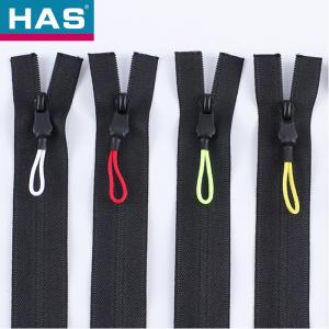 Wholesale 12 Inch Nylon Zippers Auto Lock Water Resistant Nylon Zip Closed End from china suppliers