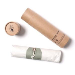 Wholesale Cardboard Candle Tube Packaging Gift Box With Lid Cylinder Custom Printing from china suppliers