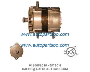 Wholesale High Precision 0120689516 LRA02526 BOSCH Alternator 24V 100A Alternador from china suppliers