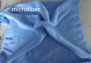 Wholesale Microfiber Dish Towel 40 * 40cm Blue 8020 Absorbent Kitchen Car Cleaning Terry Towels from china suppliers