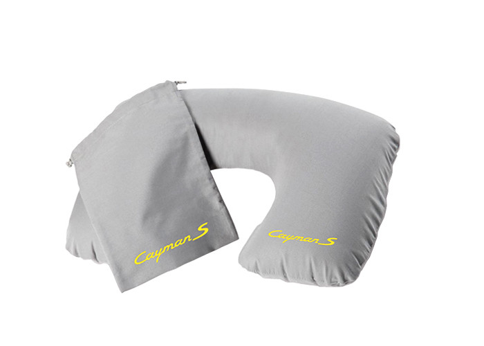 Purple Color Travel Neck Pillow Inflatable With Soft Hand Feeling