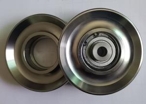 Wholesale Oxidation Treatment Polished 90mm Metal Gym Pulley Wheels from china suppliers