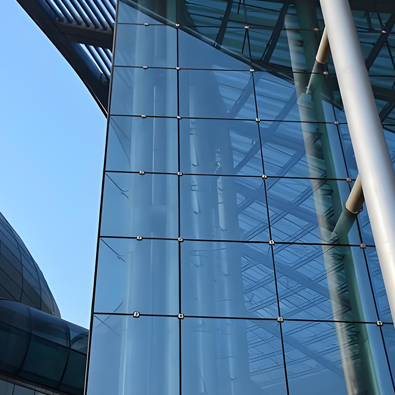 Aluminum Alloy Unitized Curtain Wall UV Resistant Thermal Insulation