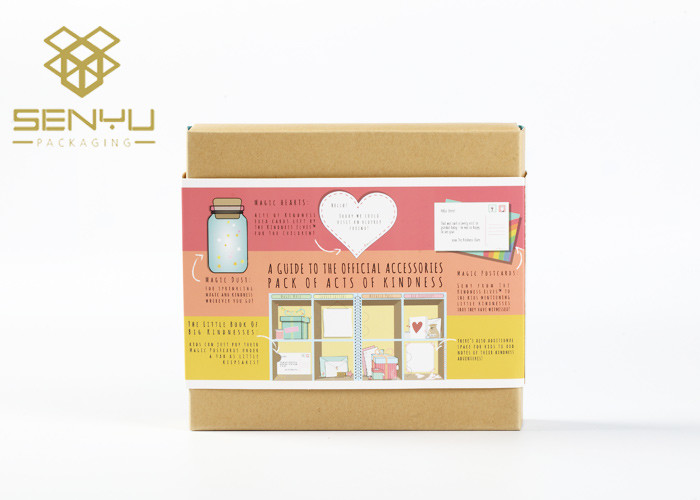 Custom Yellow Long Cardboard Paper Packaging Box CMYK color
