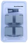 2 Units Per Pack Single Slot Mop And Broom Griper Holder & Tool Hangers