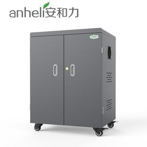 Wholesale LED Indicator USB Type Tablets Charging Cart 54 Charging Ports Cabinet from china suppliers