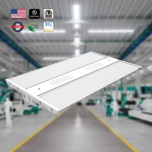 China 80W 400W Dimmable Industrial High Bay Square Led Light Linear Highbay for Industrial Workshops on sale