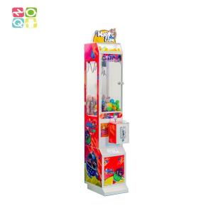 Wholesale Coin Operated 6cm Claw Crane Machine Metal Chassis Doll Catching Arcade Game from china suppliers