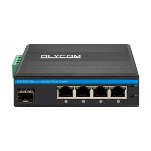 Wholesale Industrial Unmanaged POE Switch 5 Port Gigabit 10/100/1000M CE Standards from china suppliers