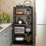 Five Tier Steel Kitchen Basket Rack