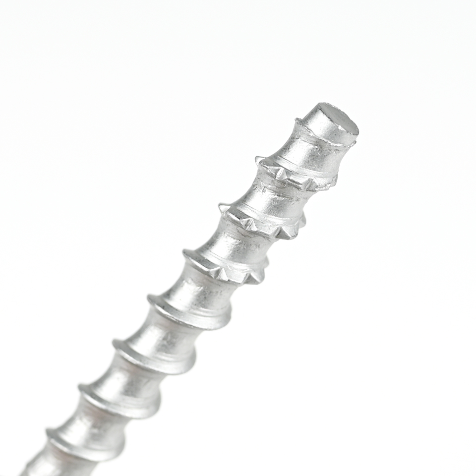 Plain Finish Sus410 Hex Flange Head Stainless Steel Anchor Bolt Self Tapping Concrete Screw