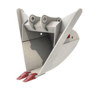 Wholesale Construction Excavator V Ditch Bucket 0.1cbm For KOBELCO HITACHI from china suppliers