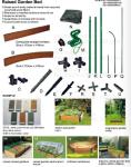 Weed Control Mulch Film, Agriculture Vegetable Black PE Films, 5 Holes