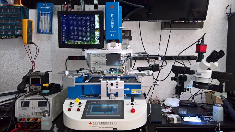 WDS-720 Laptop BGA Machine EMMC IC Repair 4200W With Driving Motor PLC
