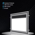 Commercial LED Crystal Light Box Acrylic LED Display Screen Advertising Light