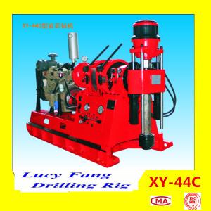 Wholesale Chinese Hot XY-44C Spindle Type Skid Mounted Powerful Water Well Drilling Rig from china suppliers