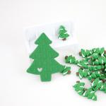 Mini Food Grade Christmas Silicone Beads For DIY Pacifier Chain Necklace
