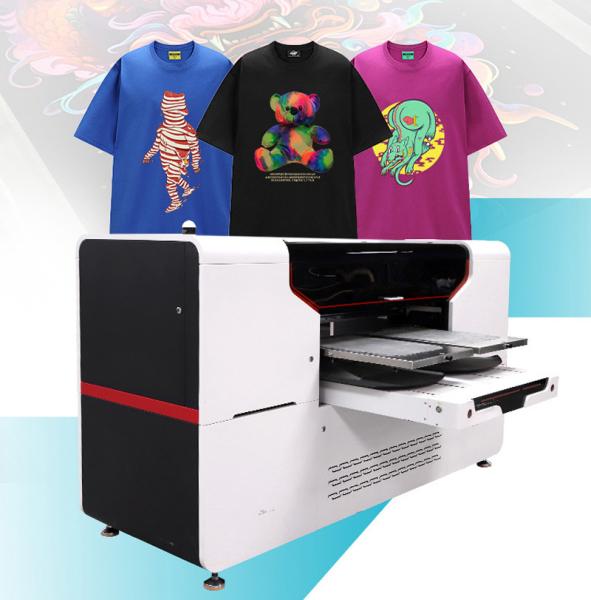 DTG Printer For Clothing Fabrics 450KG Gross Weight 1/300 Inch Spray Hole