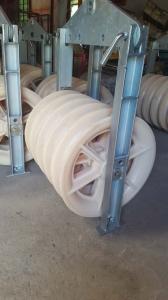 Wholesale Large Diameter Conductor Pulley Block 20KN 40KN 60KN Rated Load from china suppliers