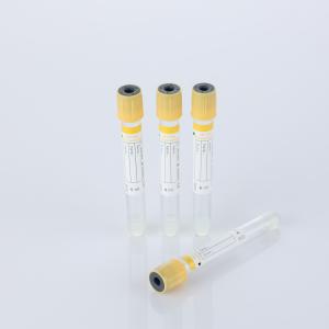 Wholesale Safe Medical Vacuum Blood Collection Tube 1 - 10ml Gel Tube With Yellow Top from china suppliers