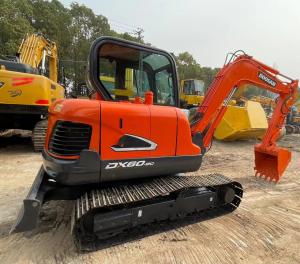 Wholesale Hot Sale 90% New Korea 6Ton Used DOOSAN DX60-9C Excavator 42.5KW Engine Included Motor Gearbox Kawasaki Poclain Huade Low Price from china suppliers