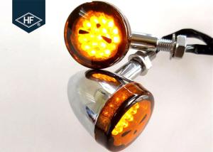 Wholesale Chrome 20 LED Aftermarket Motorcycle Lights For Harley / Honda / Yamaha from china suppliers