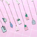 Enamel Metal Custom Bookmark Engraved Personalized For Kids