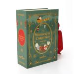 Debossing Christmas Magnetic Closure Gift Box Cosmetic Packaging
