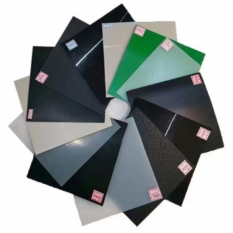 High Surface Hardness HDPE Black Fish Pond Liner Plastic Geomembrane for Fish Farming