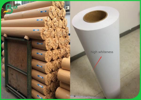 Dust-free surface 70gsm Wide Format Plotter Paper Roll 24inches 36 inches
