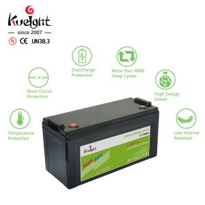 Wholesale Rechargeable 200AH 300AH 12V LiFePO4 Battery Deep Cycle For Golf Cart from china suppliers
