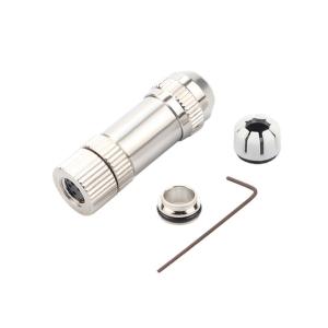 Wholesale Circular Waterproof Connector M8 Assembled Metal Shielded Female Plug, Waterproof IP67 from china suppliers