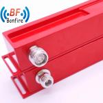 698-3800MHz 3dB Red Color Hybrid Coupler 4.3-10 Female 2 in 2 out Combiner IP65
